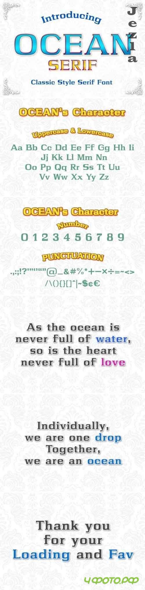 Ocean Font