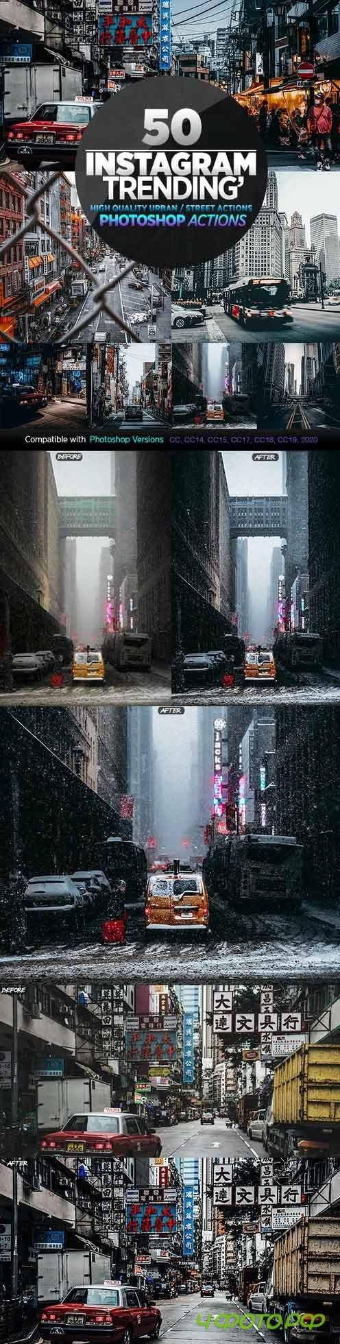 50 Instagram Trending Photoshop Actions 26644868