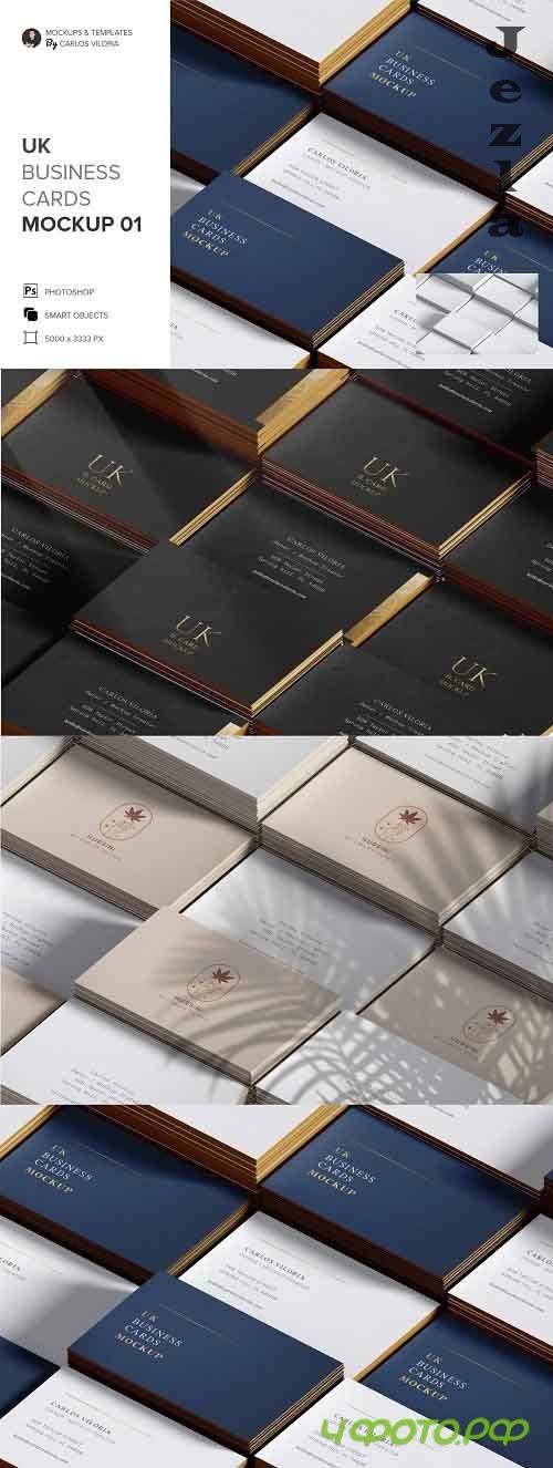 UK Business Cards Mockup 01 - 5124050 UK Business Cards Mockup 01 - 5124050
