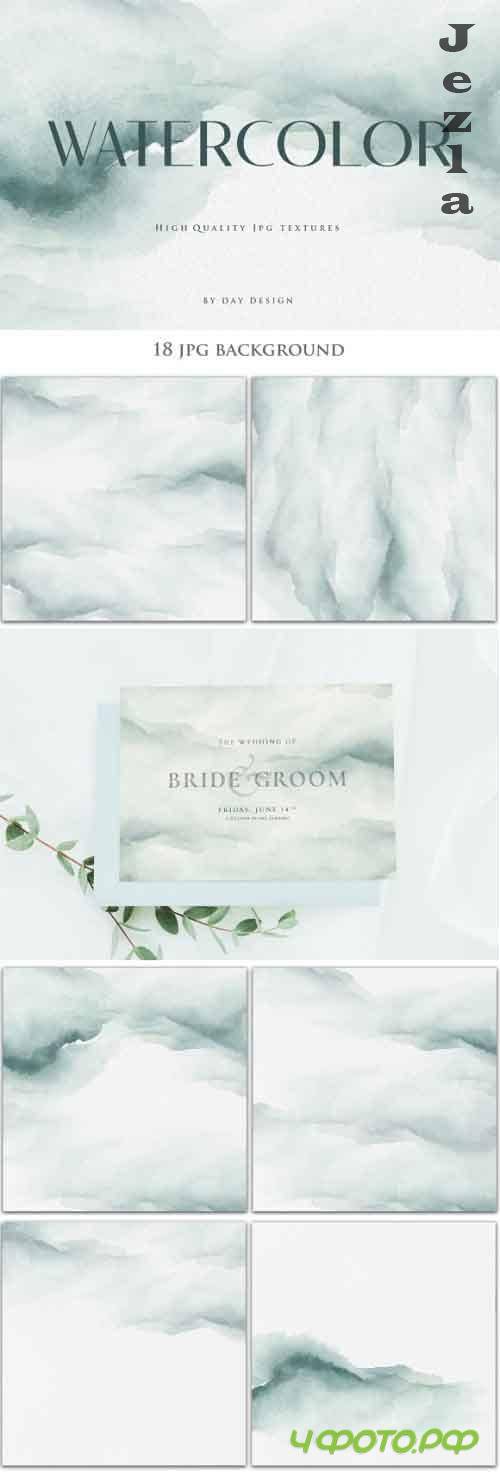 Watercolor Backgrounds Blue