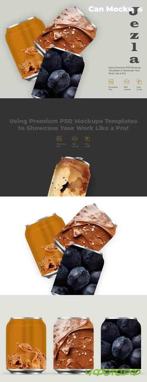 Cans Mockups - 4573249