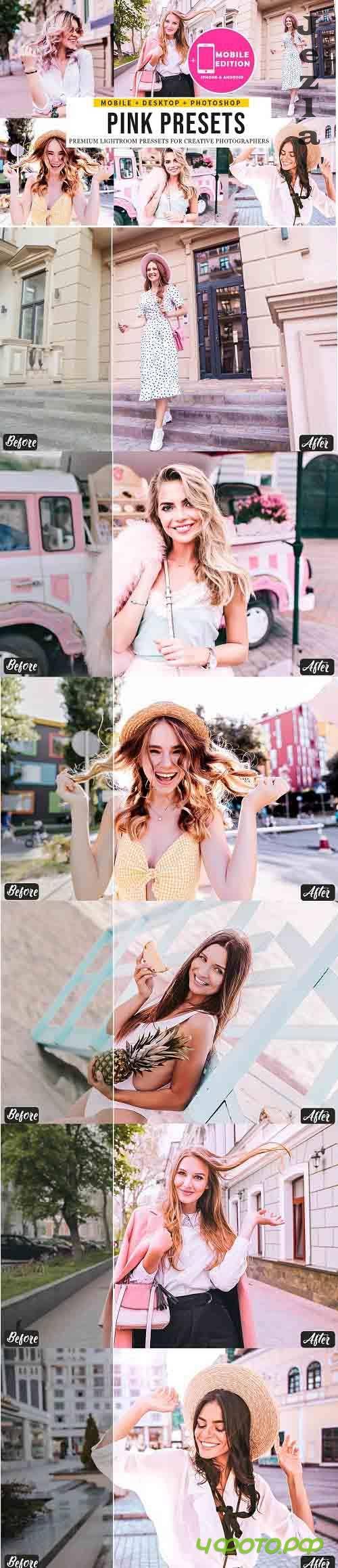 Pink Blogger Lightroom Presets 5123640