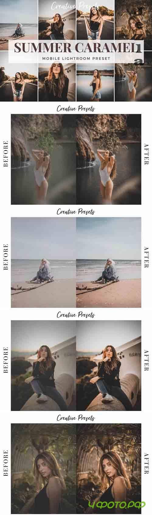 Summer Caramel Mobile - Destkop Lightroom Presets