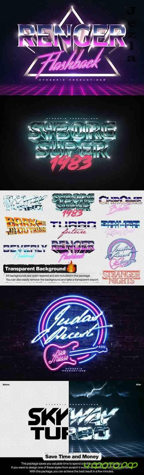 80s Text and Logo Effects Vol.3 3479338