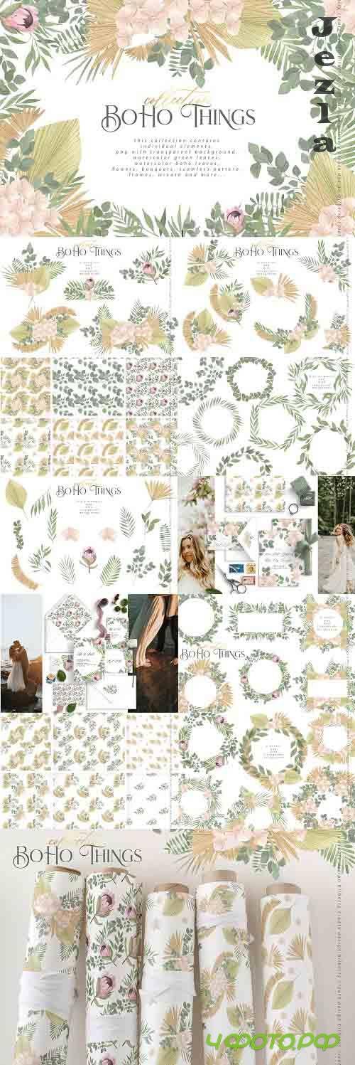 Boho things art collection - 5173978