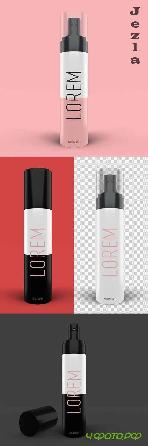 Spray Bottle Mockup 368310299