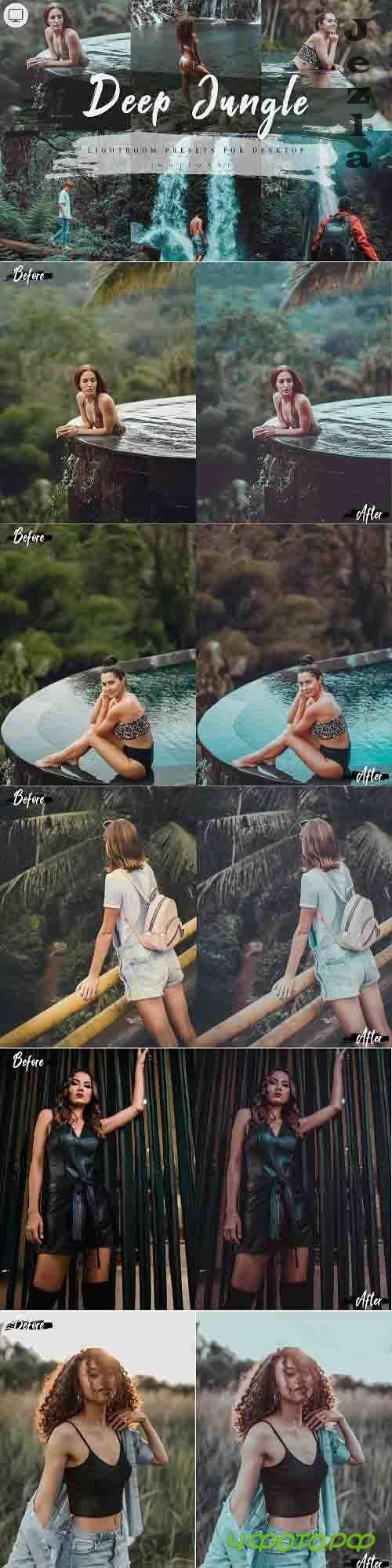 12 Deep Jungle Lightroom Presets  - 777294