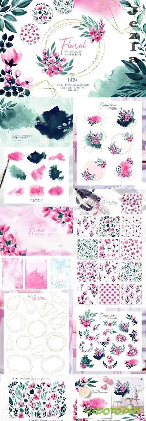 Floral Watercolor Collection - 5234367