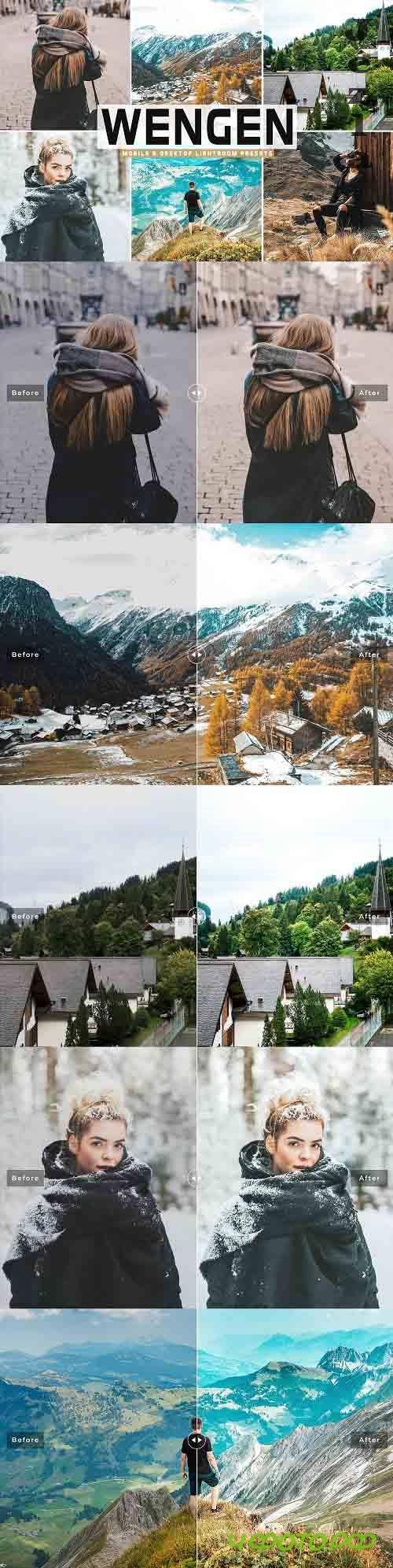 Wengen Pro Lightroom Presets - 5299852 - Mobile & Desktop