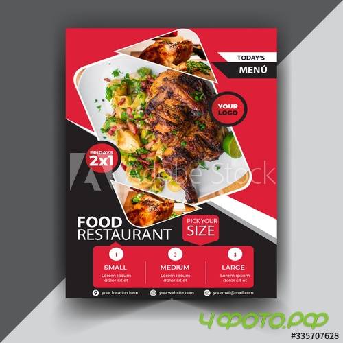Food restaurant poster