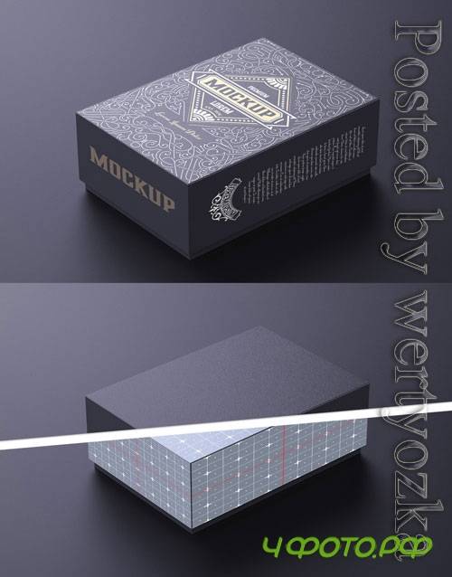 Small Cardboard Box Mockup 322842088