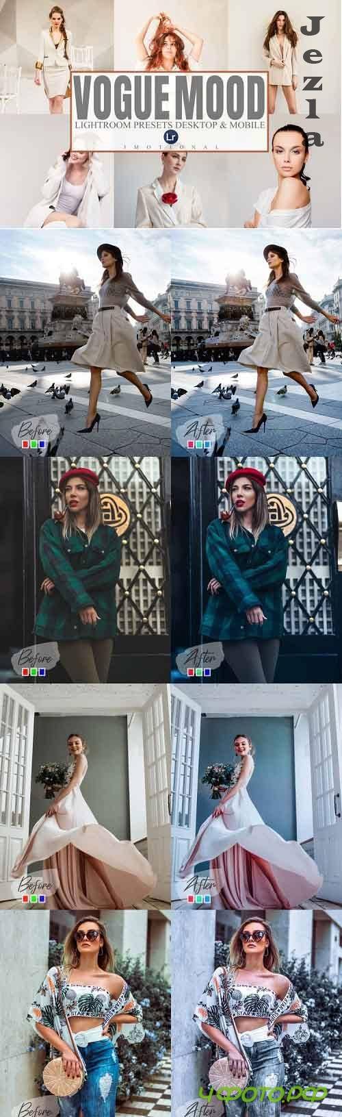 7 Vogue Mood Lightroom Mobile And Desktop Presets - 877444