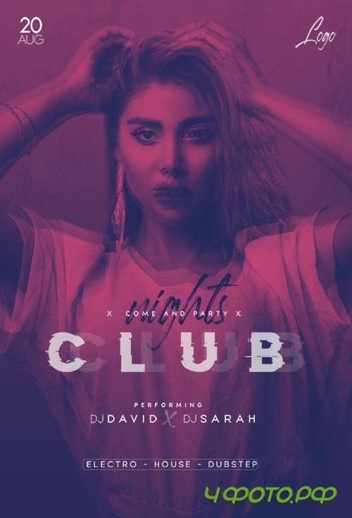  Club Nights - Premium flyer psd template