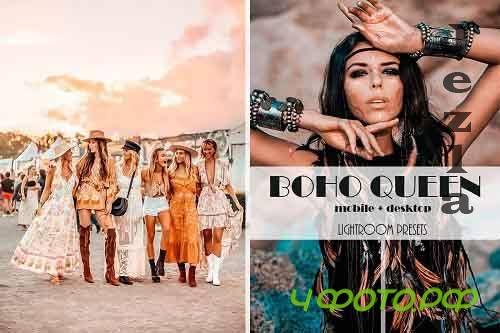 Boho Queen Lightroom Presets | Desktop & Mobile - 897774