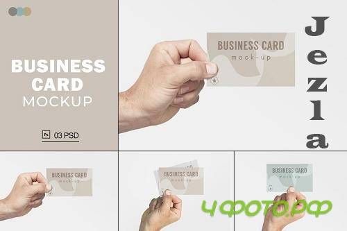 Business Card Mockups V.9