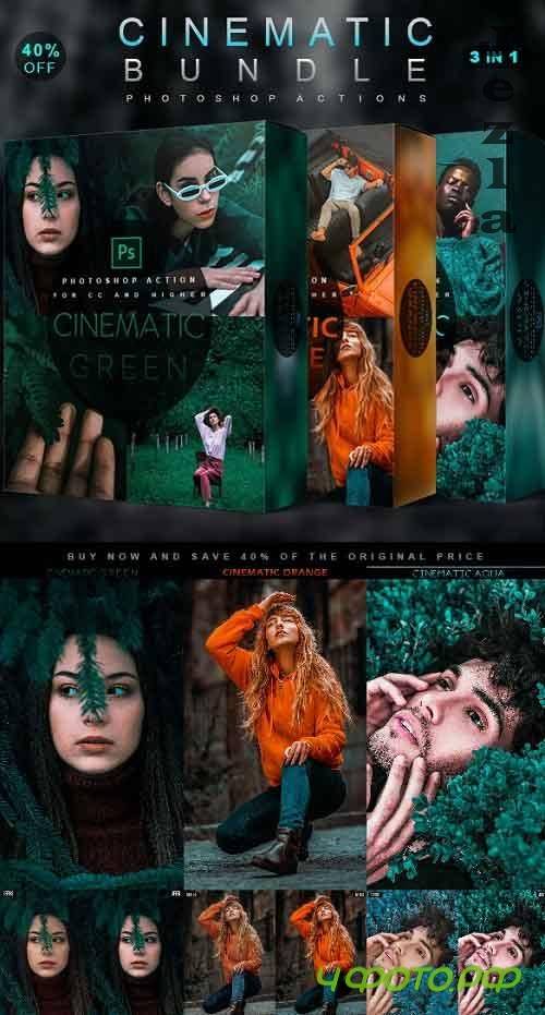 Cinematic Bundle - Photoshop Actions - 28469226