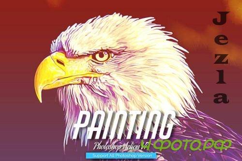 Painting Photoshop Action V7