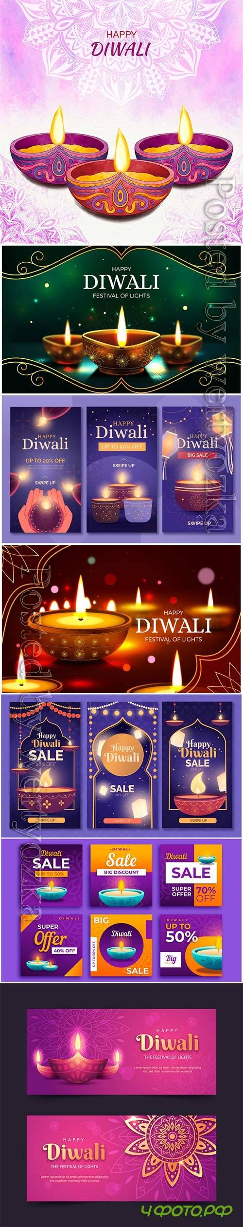 Diwali festival background