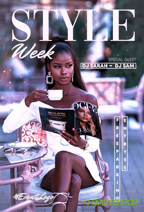 Fashion Flyer Template PSD
