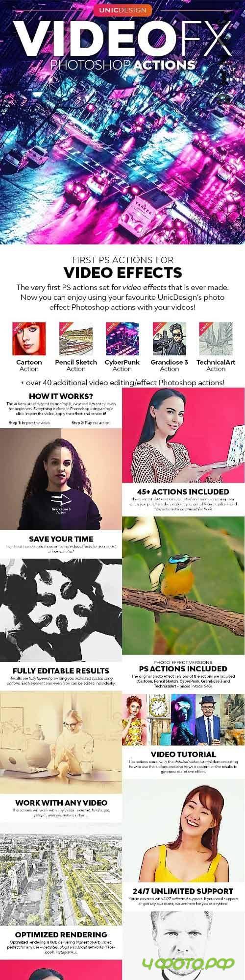 GraphicRiver - VideoFX Photoshop Actions 28743227