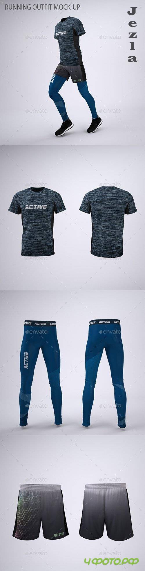 GraphicRiver - Running Outfit Mock-Up 28843877