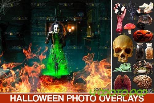 Halloween clipart Halloween overlay, Photoshop overlay - 953031