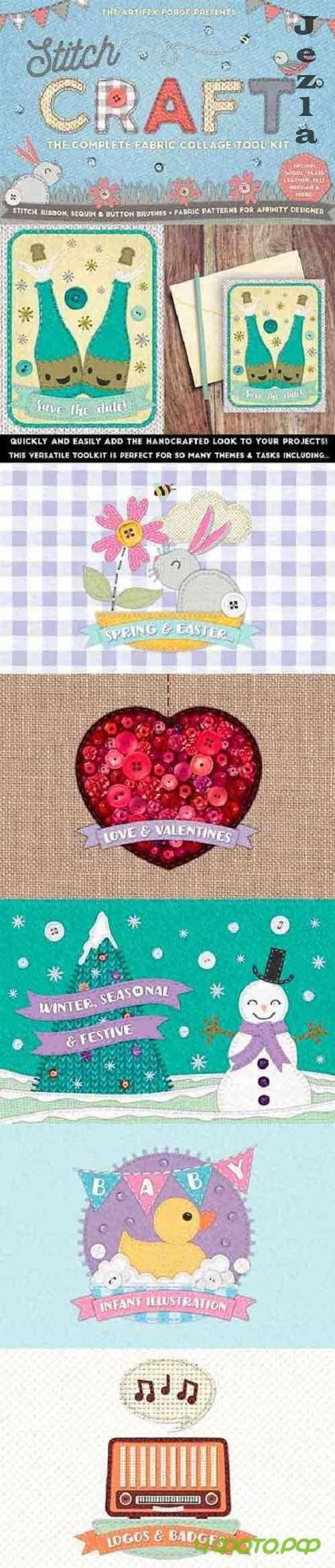 Creativemarket - Stitch Craft - Brushes & Styles 5489909