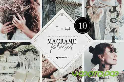 CreativeMarket - Macrame Lightroom Presets Bundle 5251195