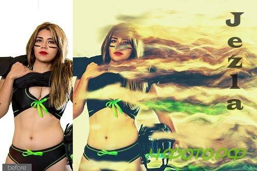 Ragged Photoshop Action - 5665930