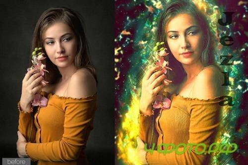 Glitter Photoshop Action