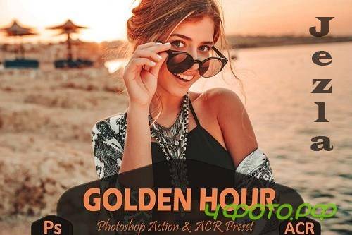 10 Golden Hour Photoshop Actions And ACR Presets, Sunset Ps - 1010697