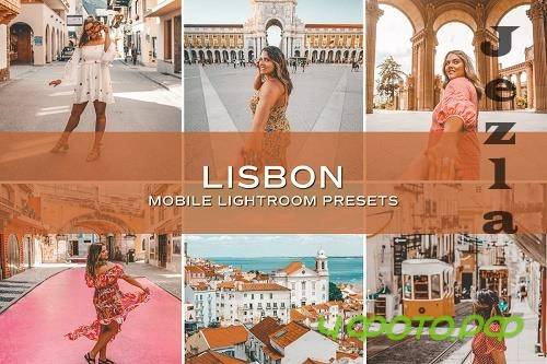 CreativeMarket - 5 Lisbon Lightroom Presets 5701235