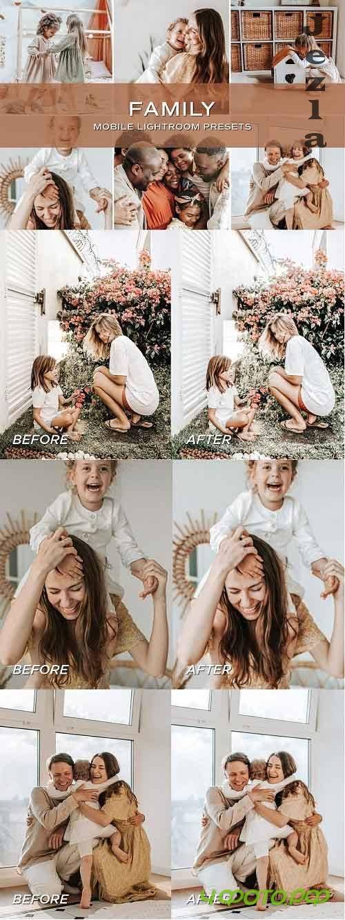 CreativeMarket - 5 Family Lightroom Presets 5701423