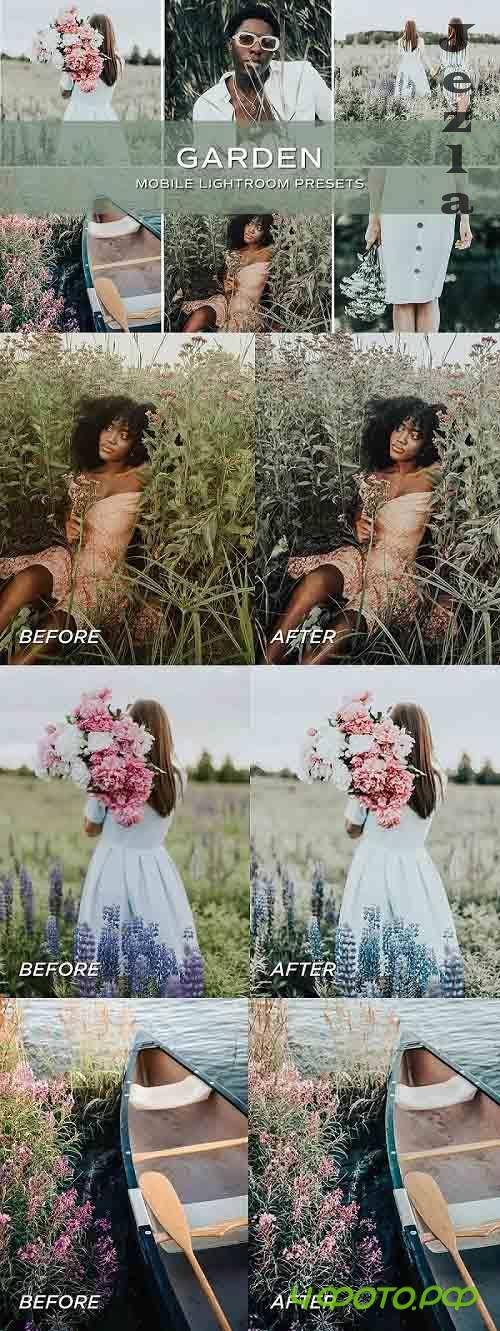 CreativeMarket - 5 Garden Lightroom Presets 5701431