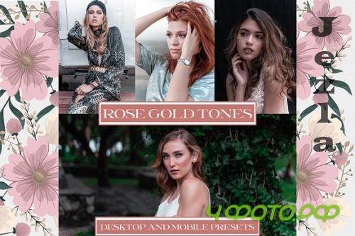 10 Lightroom Presets Rose Gold