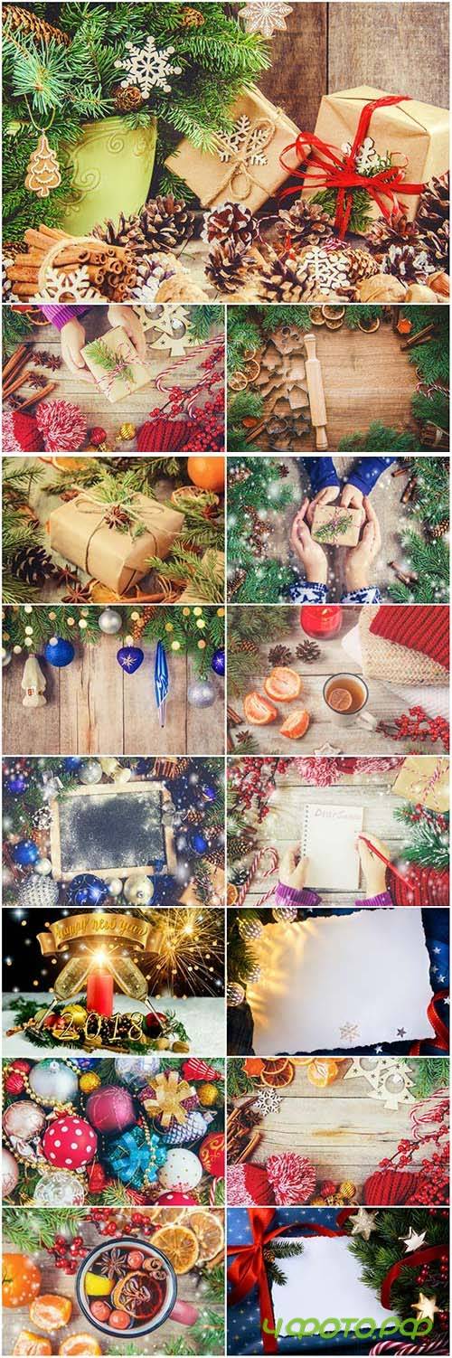 New Year and Christmas stock photos �69