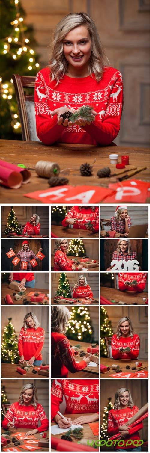 New Year and Christmas stock photos �75