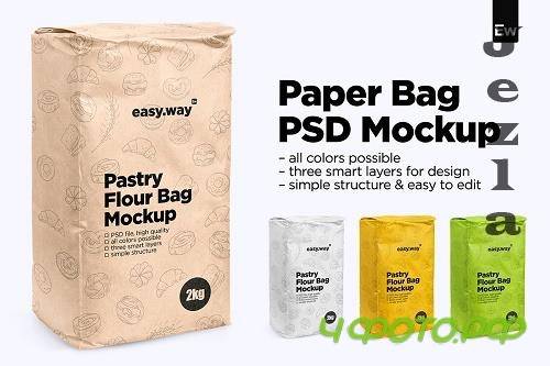 CreativeMarket - Paper Bag PSD Mockup 5583520