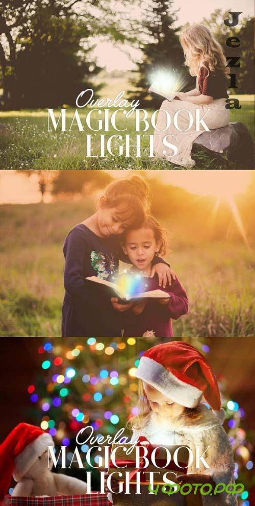 Magic Book Lights Overlay Magic Book Lights Overlay