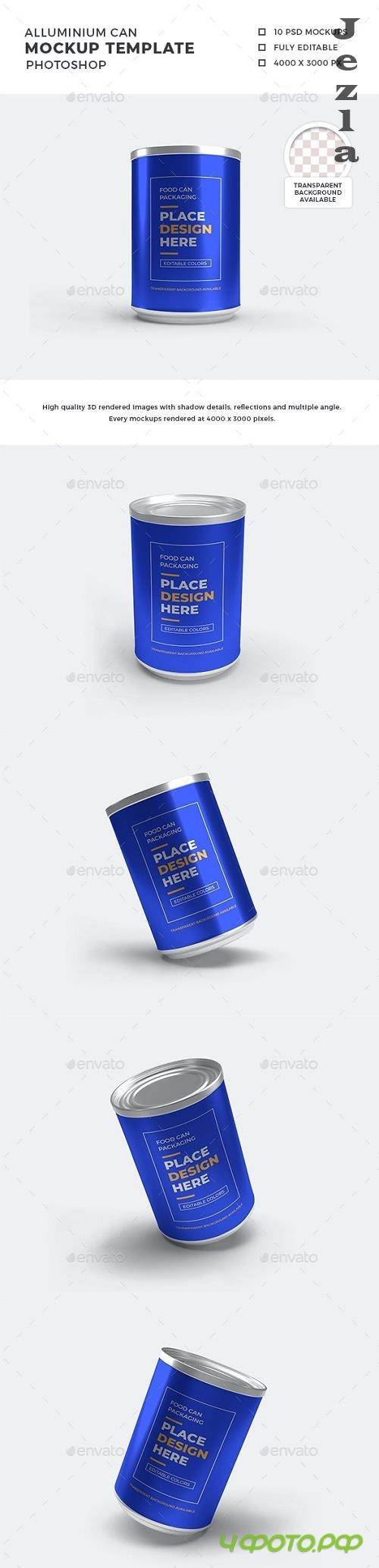 Alluminium Can Packaging Mockup Template Set - 29925143 Alluminium Can Packaging Mockup Template Set - 29925143
