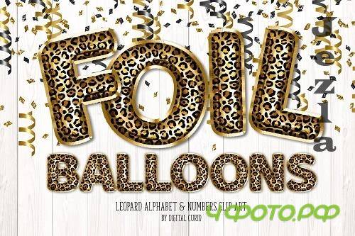 Leopard Foil Balloon Alphabet - 5760697