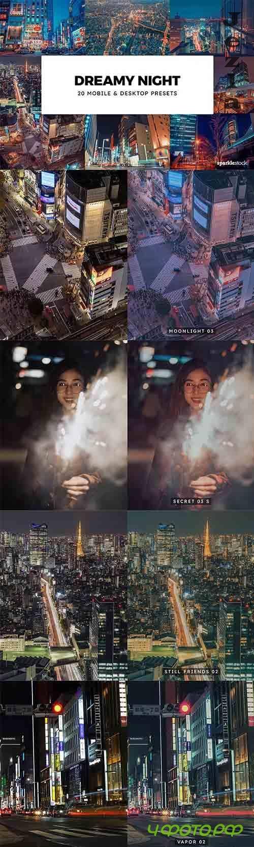20 Dreamy Night Lightroom Presets & LUTs - 29965539 - 5760854