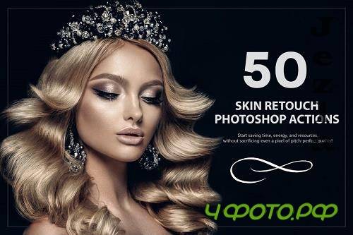 50 Skin Retouch Photoshop Actions