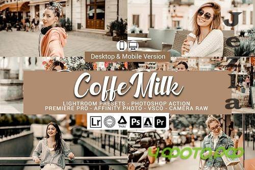 Coffe Milk Presets,Photoshop actions 5689373 Coffe Milk Presets,Photoshop actions 5689373