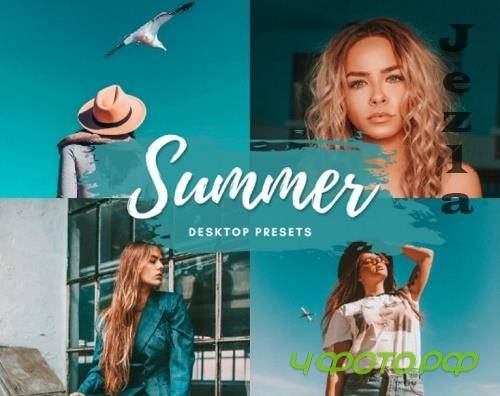 CreativeMarket - Summer Vibe Desktop Lightroom Preset 5712589