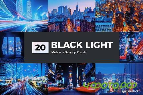 20 Black Light LR Presets - 5323311