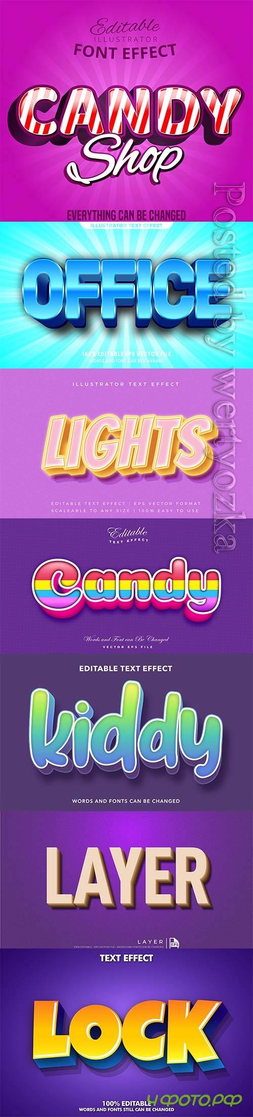 3d editable text style effect vector vol 312 3d editable text style effect vector vol 312