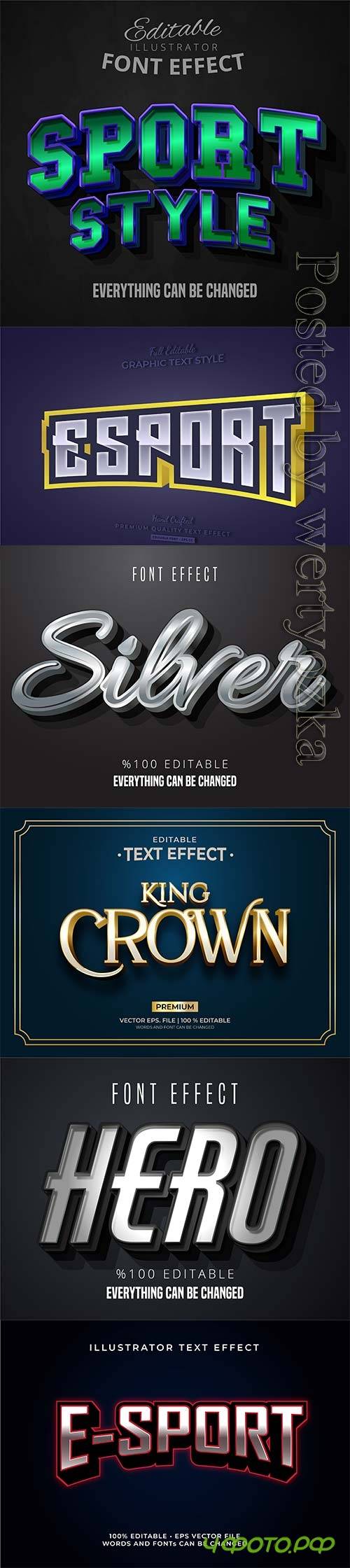 3d editable text style effect vector vol 308 3d editable text style effect vector vol 308