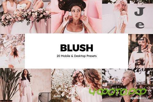 20 Blush Lightroom Presets & LUTs - 5892225