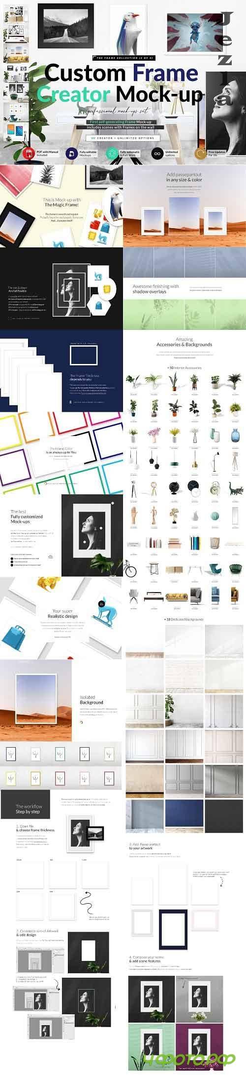 CreativeMarket - Automatic Frame Creator + Scenes 5824554